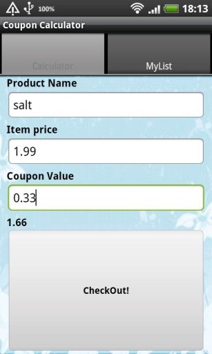 Coupon Calculator Lite截图3