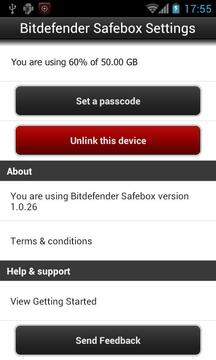Bitdefender Safebox截图