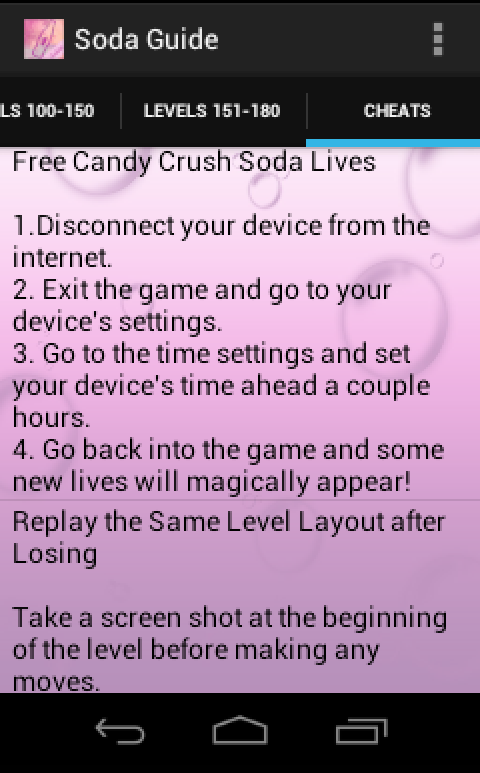 Guide Candy Crush Soda截图2