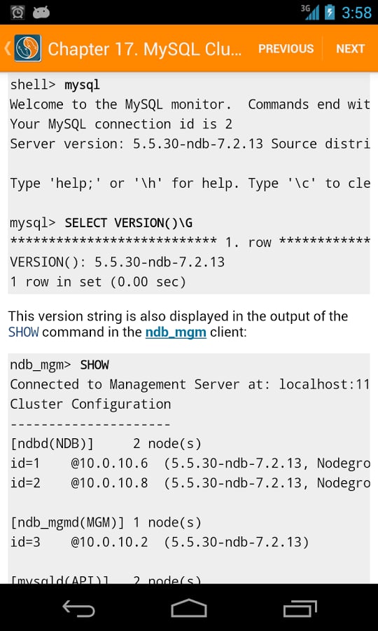 MySQL Manual截图2