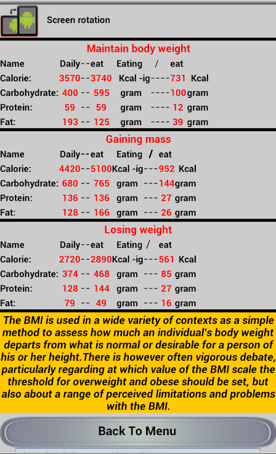 BMI Pro截图4