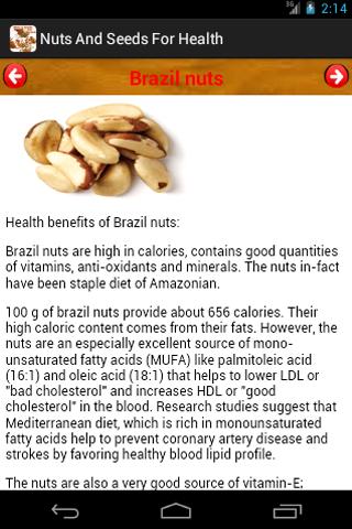 坚果和种子健康 Nuts & Seeds For Health截图2