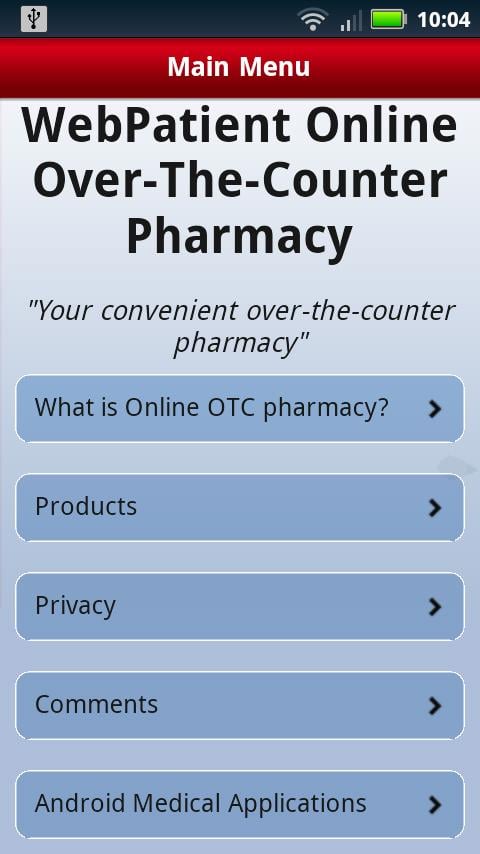 Webpatient Pharmacy截图2