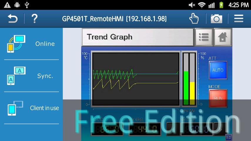 Pro-face Remote HMI Free截图7