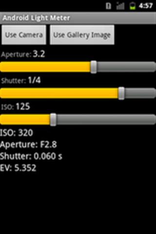 Android曝光表截图3