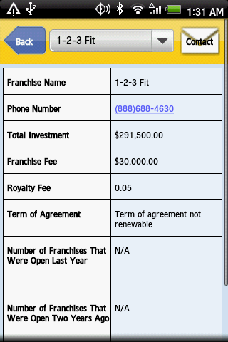 Franchises截图3