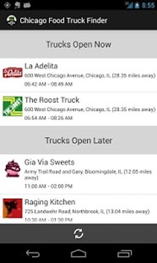 Chicago Food Truck Finder截图3