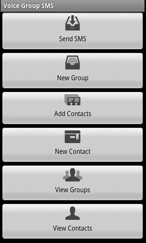 Voice Group SMS截图1