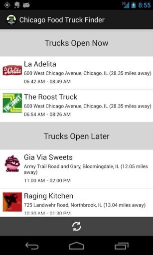 Chicago Food Truck Finder截图4