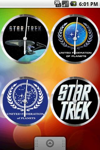 StarTrek Clock Set 9 Clocks截图1