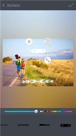 Fotor 贴纸: Lines截图1
