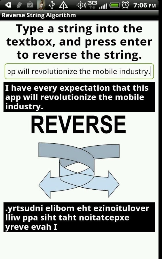 Reverse String Algorithm截图4