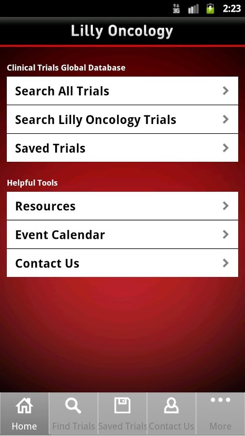 Lilly Oncology CT Resource截图2