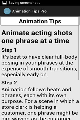 Animation Tips截图1