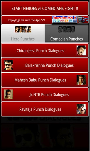 Telugu Punch & Comedy Dialogs截图2