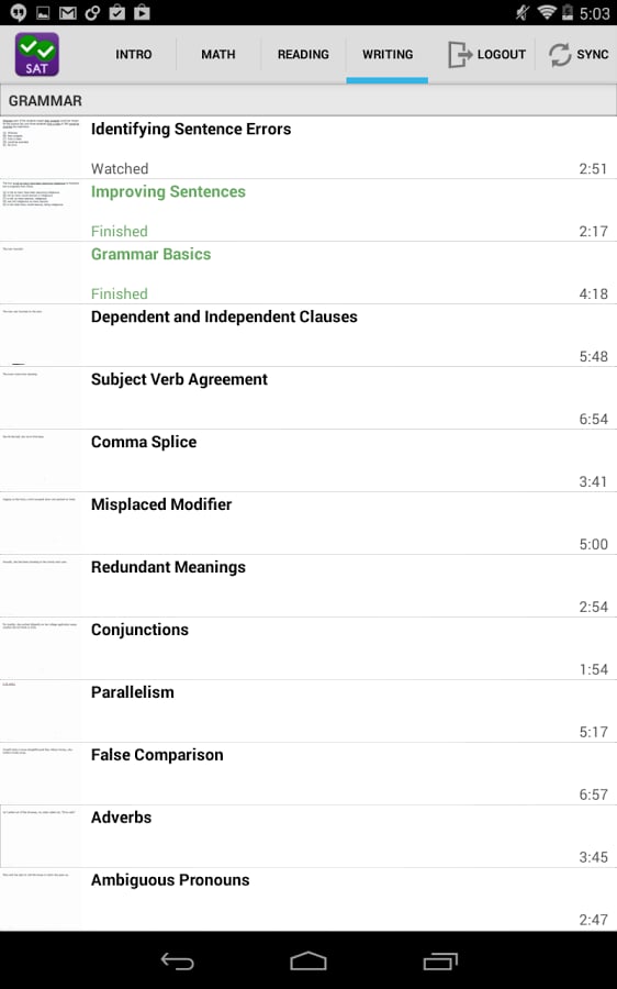 Magoosh SAT Prep截图1