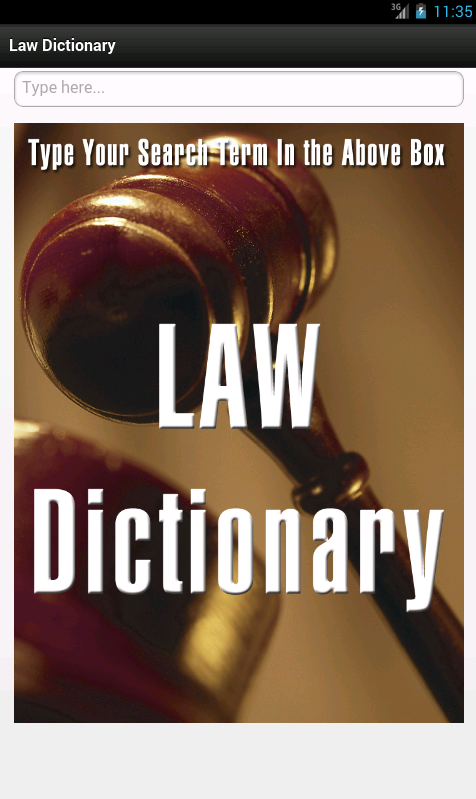 Law & Legal Dictionary截图3