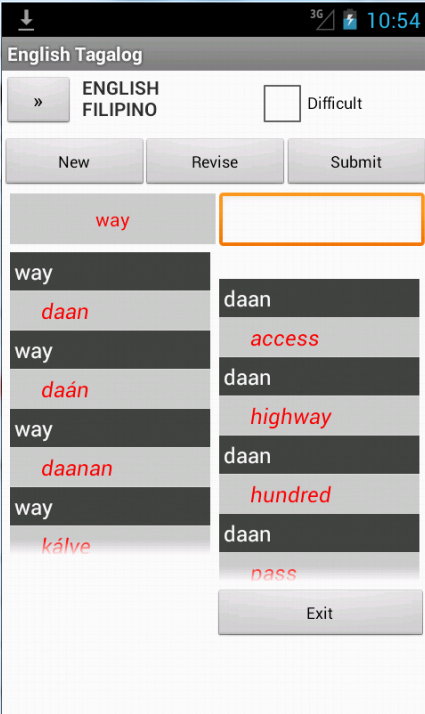 Filipino English Dictionary截图7