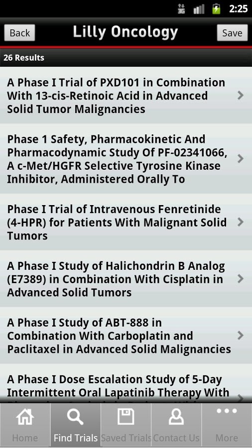 Lilly Oncology CT Resource截图5