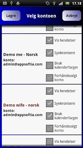 Norsk Kalender - test versjon截图3