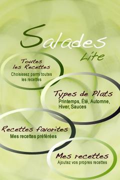 iCuisine Salades Lite截图