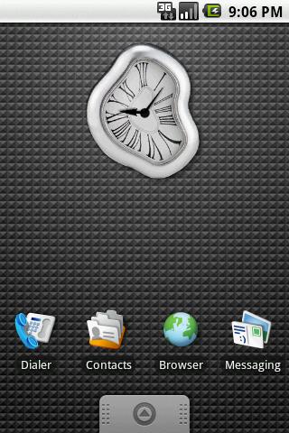 Distortion Clock Widget 2x2截图1