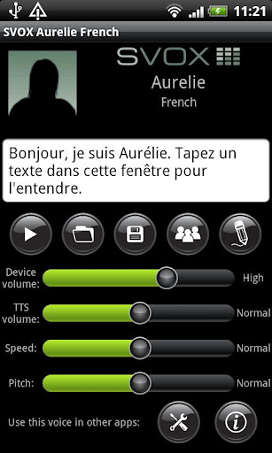 SVOX French Aurelie Trial截图1