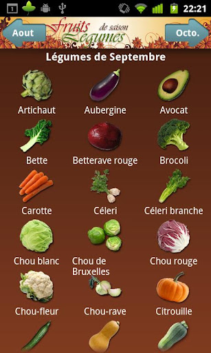 Fruits et L&eacute;gumes de Saison截图2