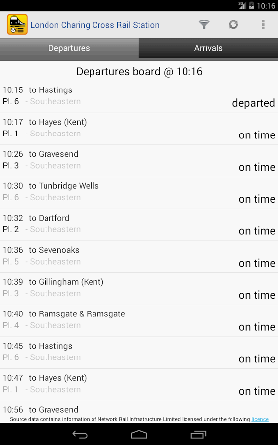 UK Train Times: Train Scout截图3