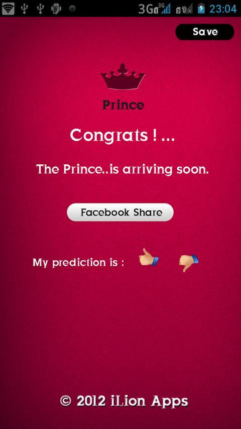 Princess or Prince Predi...截图3