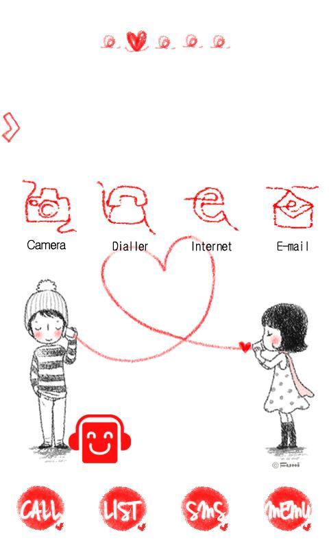 CUKI Theme Love Whisperer截图2