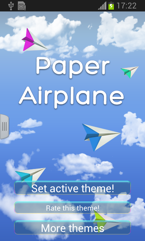 Paper Airplane Keyboard截图2