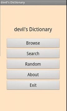 Devil's Dictionary截图