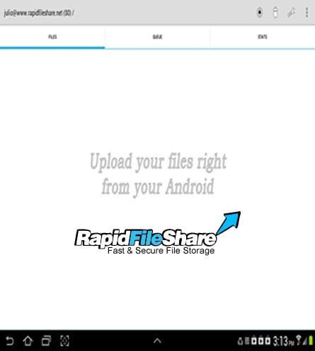 快速的文件共享 RapidFileShare.net Store&amp;Share截图4