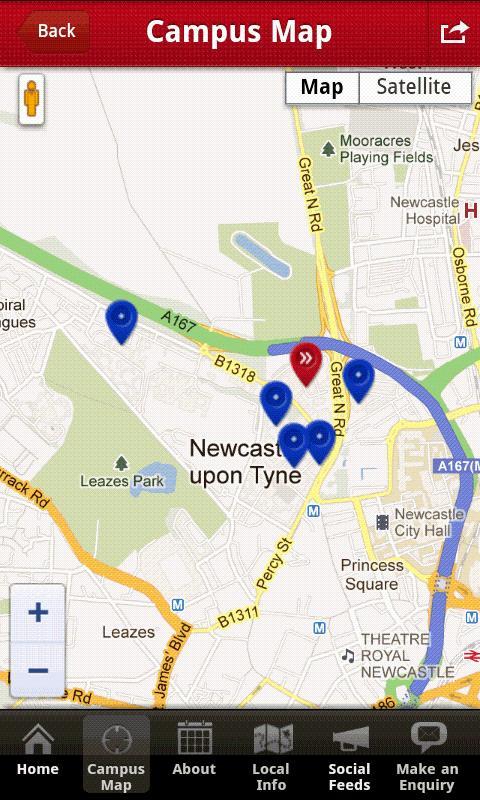 INTO Newcastle student a...截图1