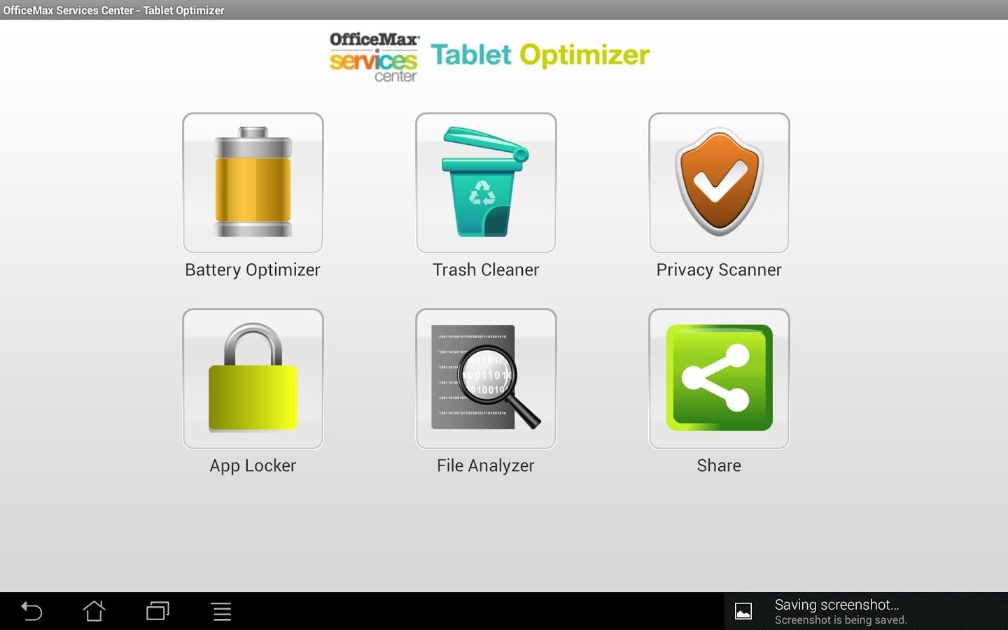 Tablet Optimizer截图1