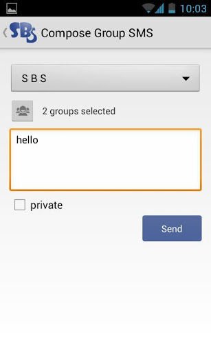 Bulk SMS client - SBS截图3