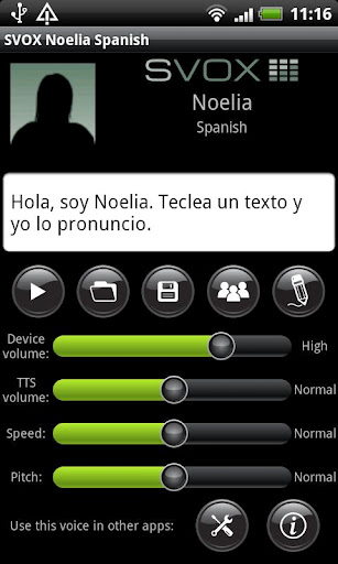 SVOX Spanish Noelia Trial截图1