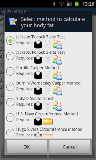 BodyFat Log截图8