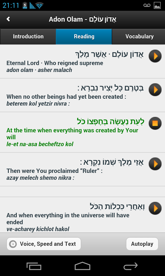 Learn Hebrew Pod截图5