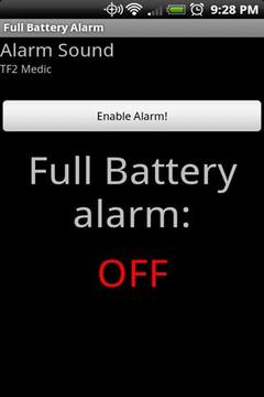 Full Battery Alarm截图