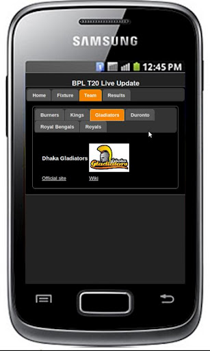 BPL T20 Cricket Live Update截图1