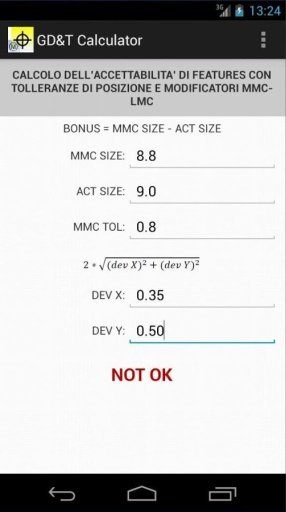 GD&amp;T Calculator截图3