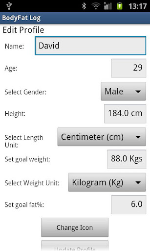 BodyFat Log截图6