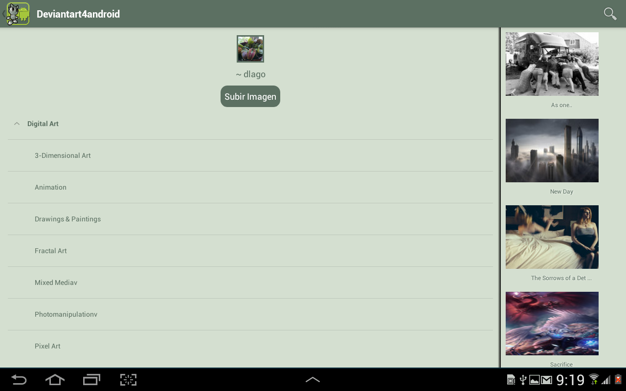 DeviantArt4Android截图6