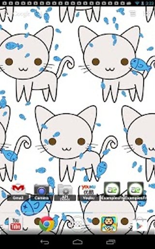 Cat and Fish LWP Lite截图2