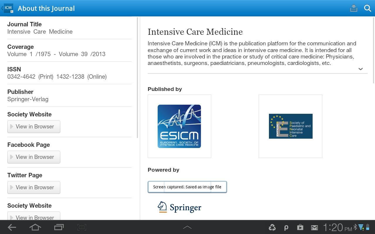 Intensive Care Medicine截图1