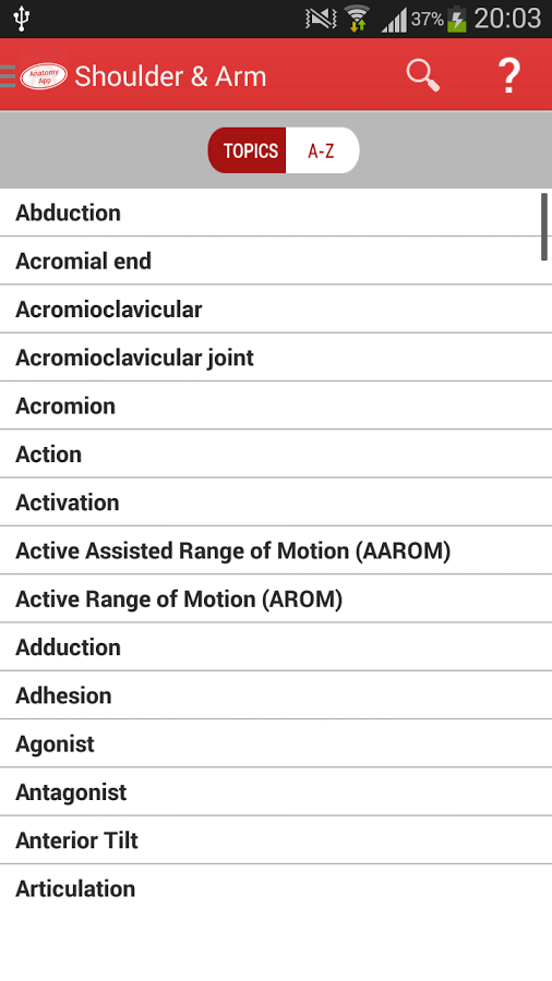 Anatomy Dictionary截图2