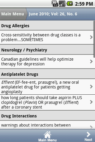 Canadian Pharmacist's Letter®截图2