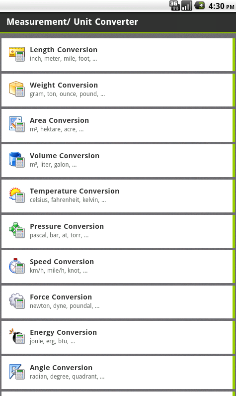 Measurement Unit Convert...截图5